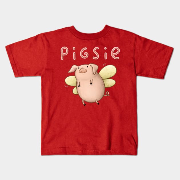 Pigsie Kids T-Shirt by Sophie Corrigan